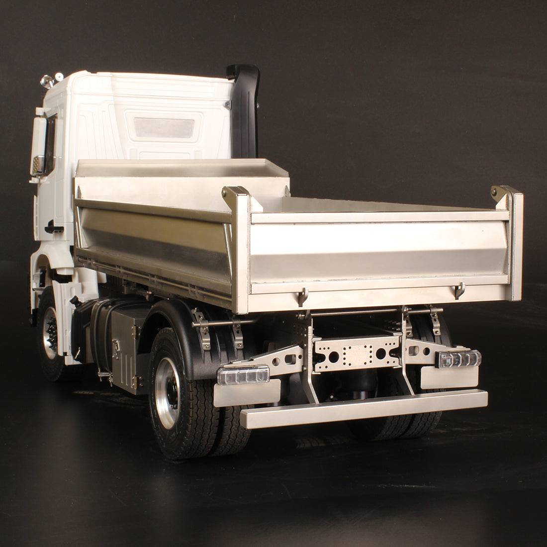 LXY RC 1/14 Scale 4x2 Metal Dump Truck DIY Kit Tamiya Compatible Construction Vehicle Model-helloworld7