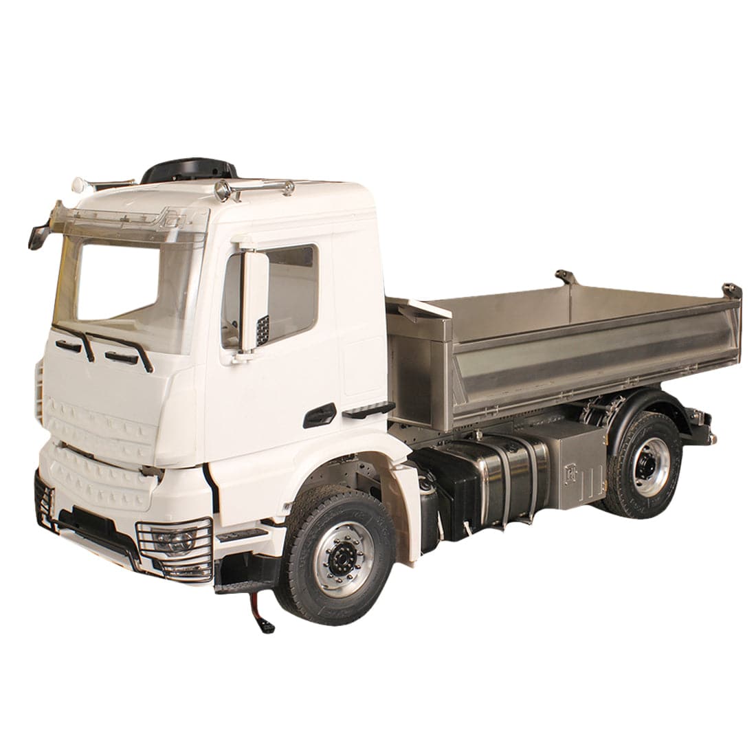 LXY RC 1/14 Scale 4x2 Metal Dump Truck DIY Kit Tamiya Compatible Construction Vehicle Model-helloworld7