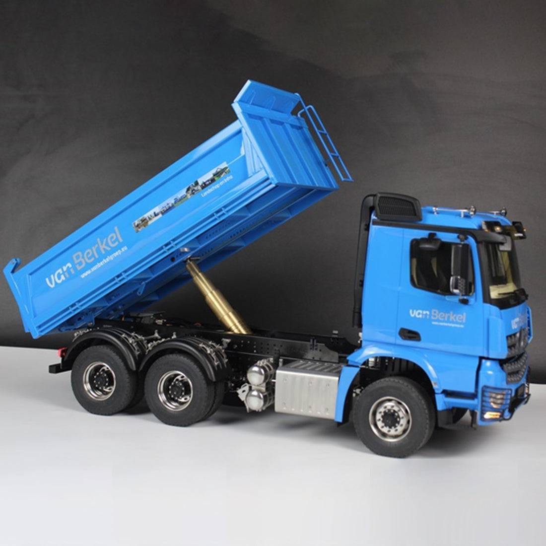 LXY RC 1/14 Scale 6x6 RC Hydraulic Dump Truck RTR Heavy Duty All-Metal 3-Speed Engineering Model-helloworld7