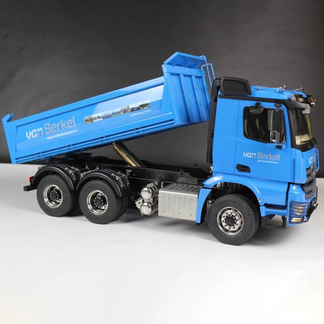 LXY RC 1/14 Scale 6x6 RC Hydraulic Dump Truck RTR Heavy Duty All-Metal 3-Speed Engineering Model-helloworld7