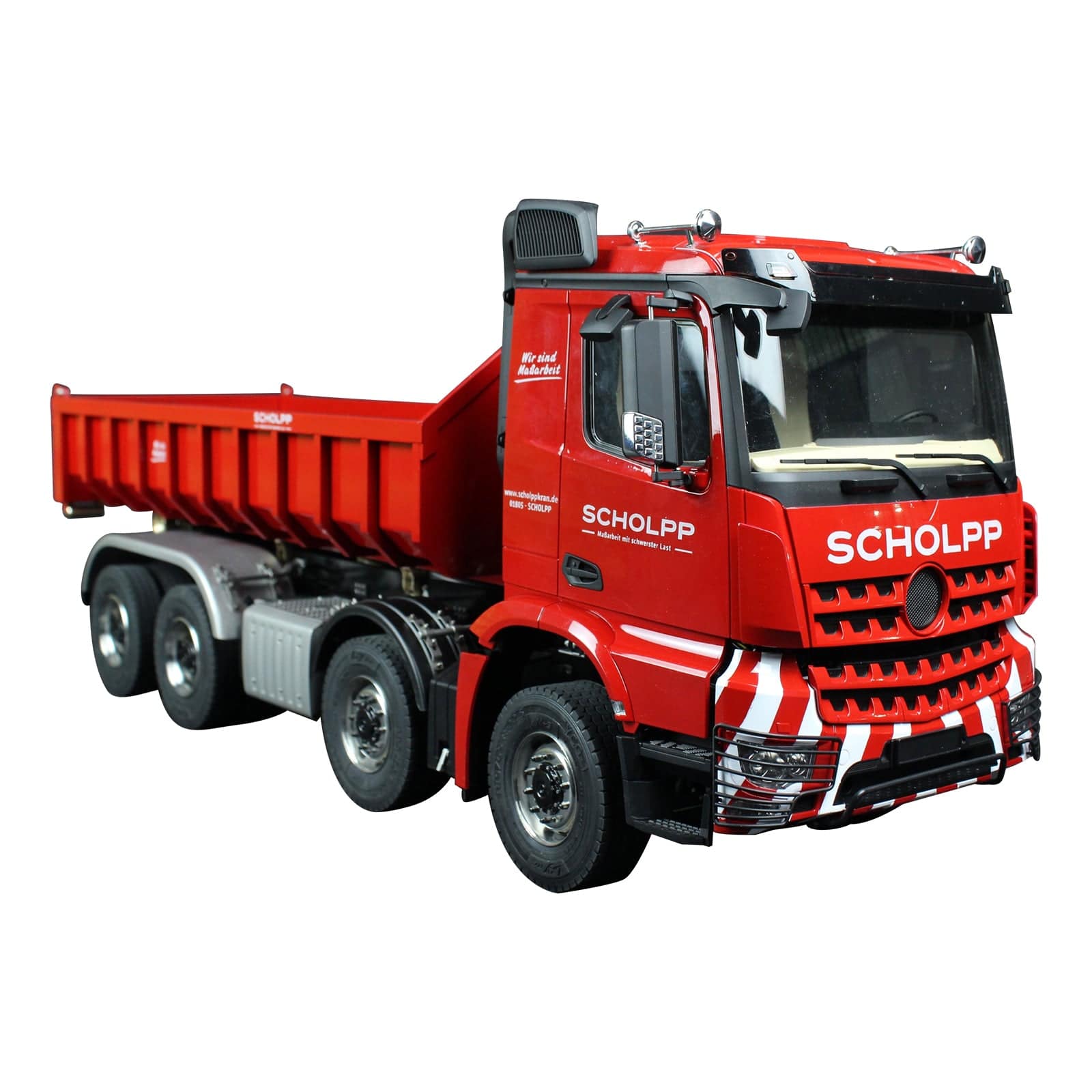 LXY RC 1/14 Scale Hydraulic 8x8 Dump Truck All-Metal Construction Model with 3-Speed Gearbox-helloworld7