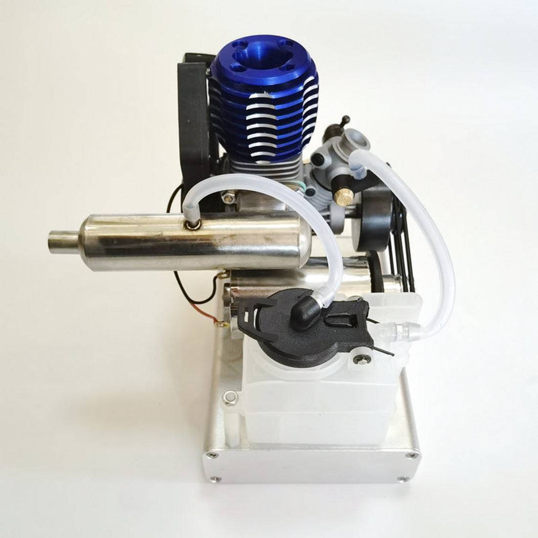 Level 15 Two Stroke Methanol Engine Generator Model Kit 12V USB Charger DIY Physics Toy