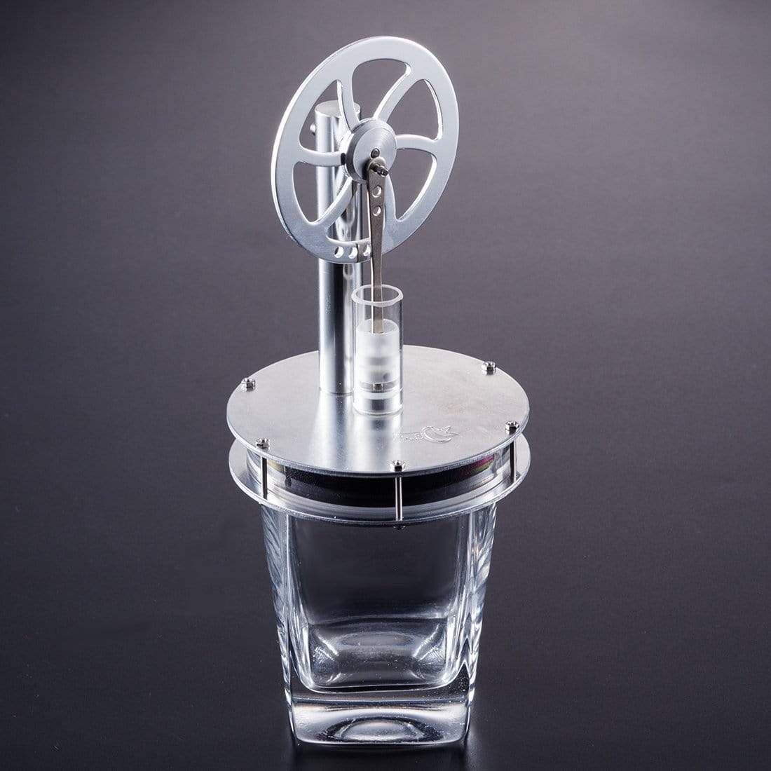 Low Temperature Stirling Engine DIY Kit: Heat Powered Kinetic Art & STEM Gift-helloworld7