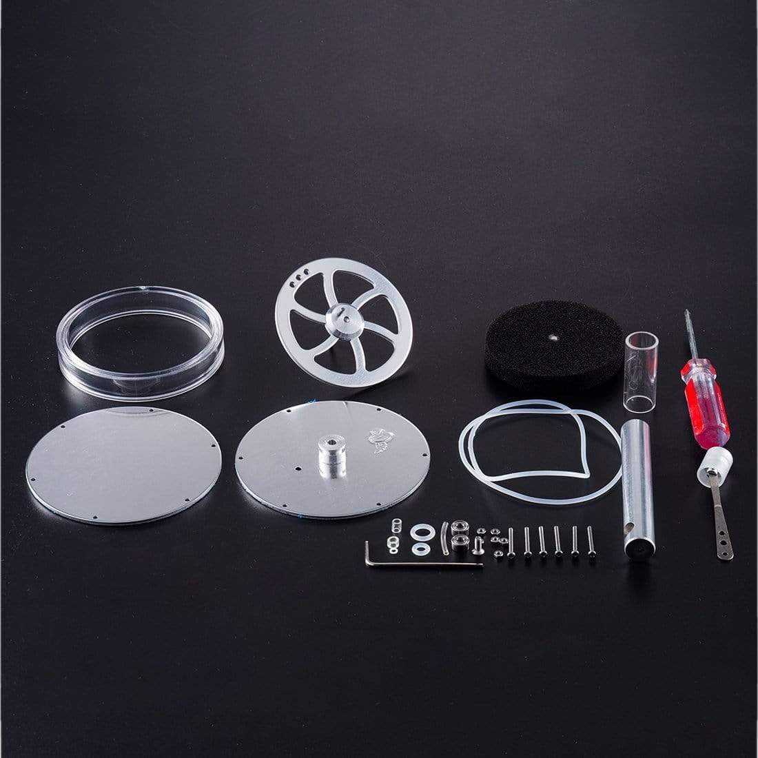 Low Temperature Stirling Engine DIY Kit: Heat Powered Kinetic Art & STEM Gift-helloworld7