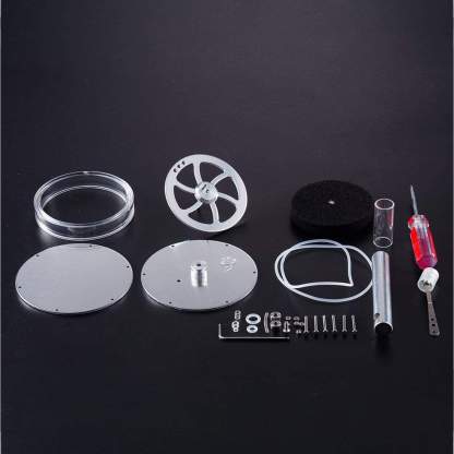Low Temperature Stirling Engine DIY Kit: Heat Powered Kinetic Art & STEM Gift-helloworld7