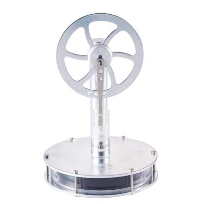 Low Temperature Stirling Engine DIY Kit: Heat Powered Kinetic Art & STEM Gift-helloworld7