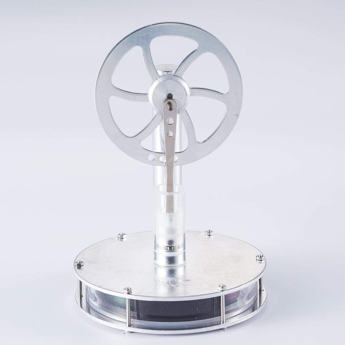 Low Temperature Stirling Engine DIY Kit: Heat Powered Kinetic Art & STEM Gift-helloworld7