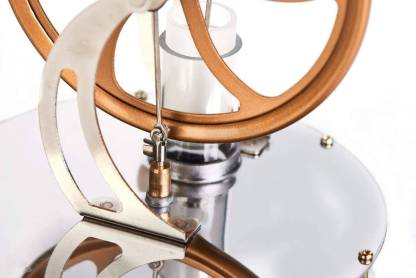 Low Temperature Stirling Engine Model Coffee Cup Heat Powered Physics Science Toy
