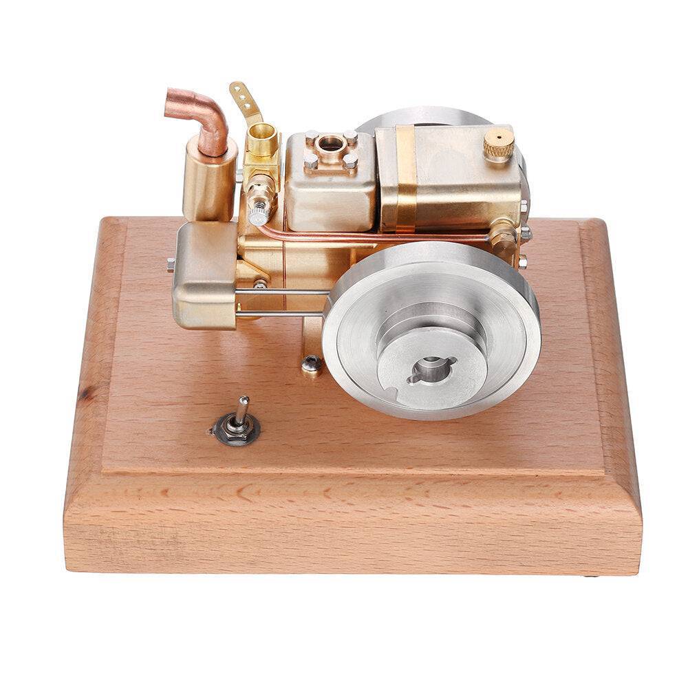 M12 2.6cc Mini 4 Stroke Gas Engine Model | Brass & Stainless Steel Desktop Engine Kit