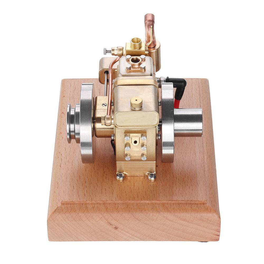 M12 2.6cc Mini 4 Stroke Gas Engine Model | Brass & Stainless Steel Desktop Engine Kit