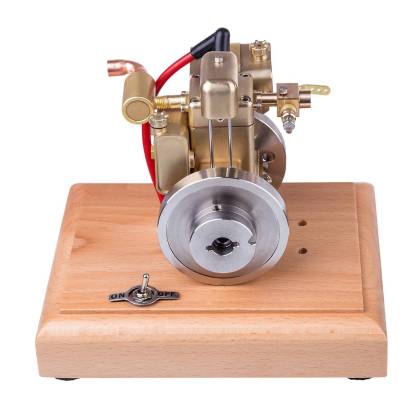 M12B 2.6cc Mini Water Cooled 4 Stroke Gasoline Engine Model Upgraded Brass ICE Toy