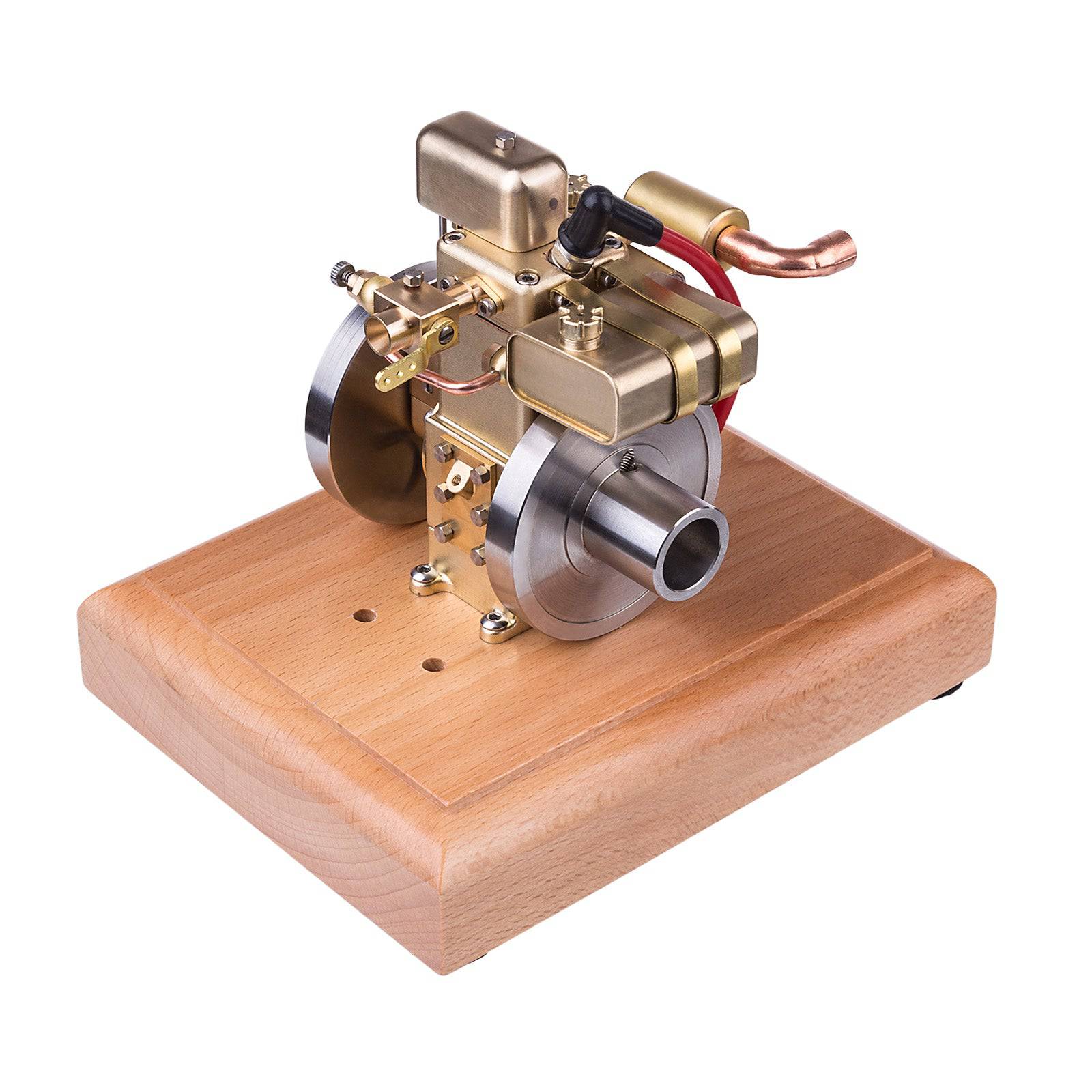 M12B 2.6cc Mini Water Cooled 4 Stroke Gasoline Engine Model Upgraded Brass ICE Toy
