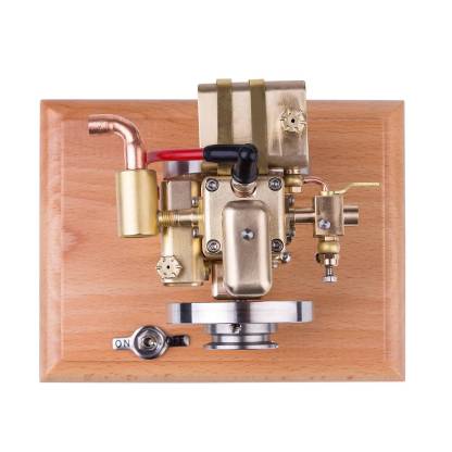 M12B 2.6cc Mini Water Cooled 4 Stroke Gasoline Engine Model Upgraded Brass ICE Toy
