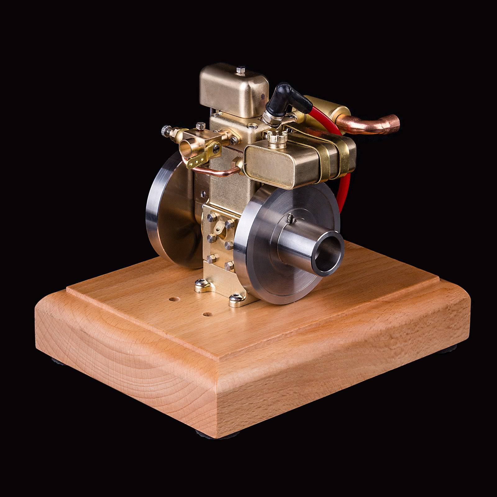 M12B 2.6cc Mini Water Cooled 4 Stroke Gasoline Engine Model Upgraded Brass ICE Toy