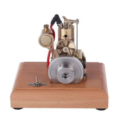 M16 1.6cc Mini Vertical 4-Stroke Gasoline Engine Model Air-Cooled Brass Mechanical Desktop Gift