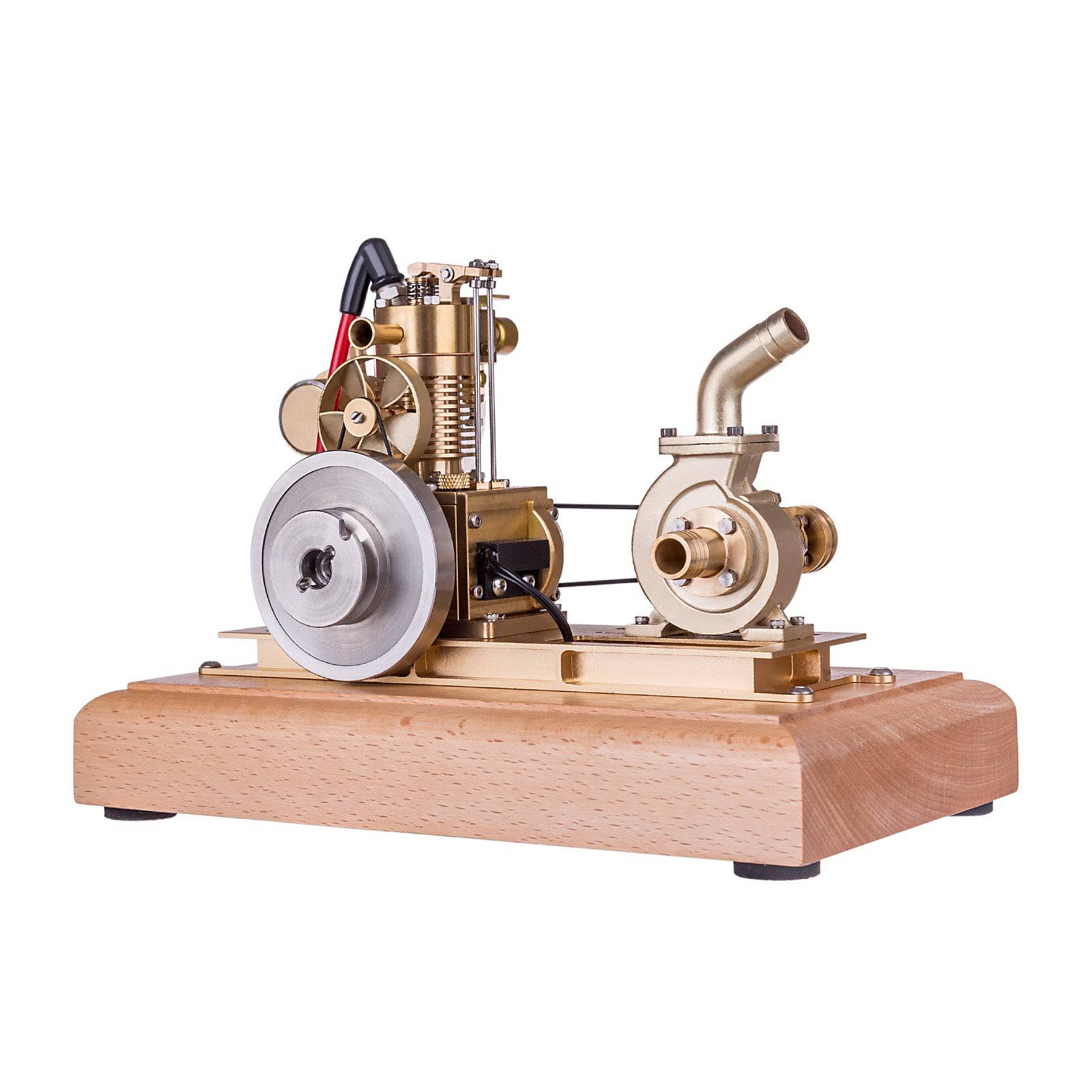 M16C 1.6cc Mini Vertical 4 Stroke Gas Engine Model with Brass Water Pump
