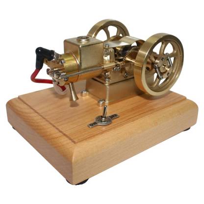 M17 1.6cc Mini 4 Stroke Water Cooled Hit and Miss Gas Engine Model Gift-helloworld7