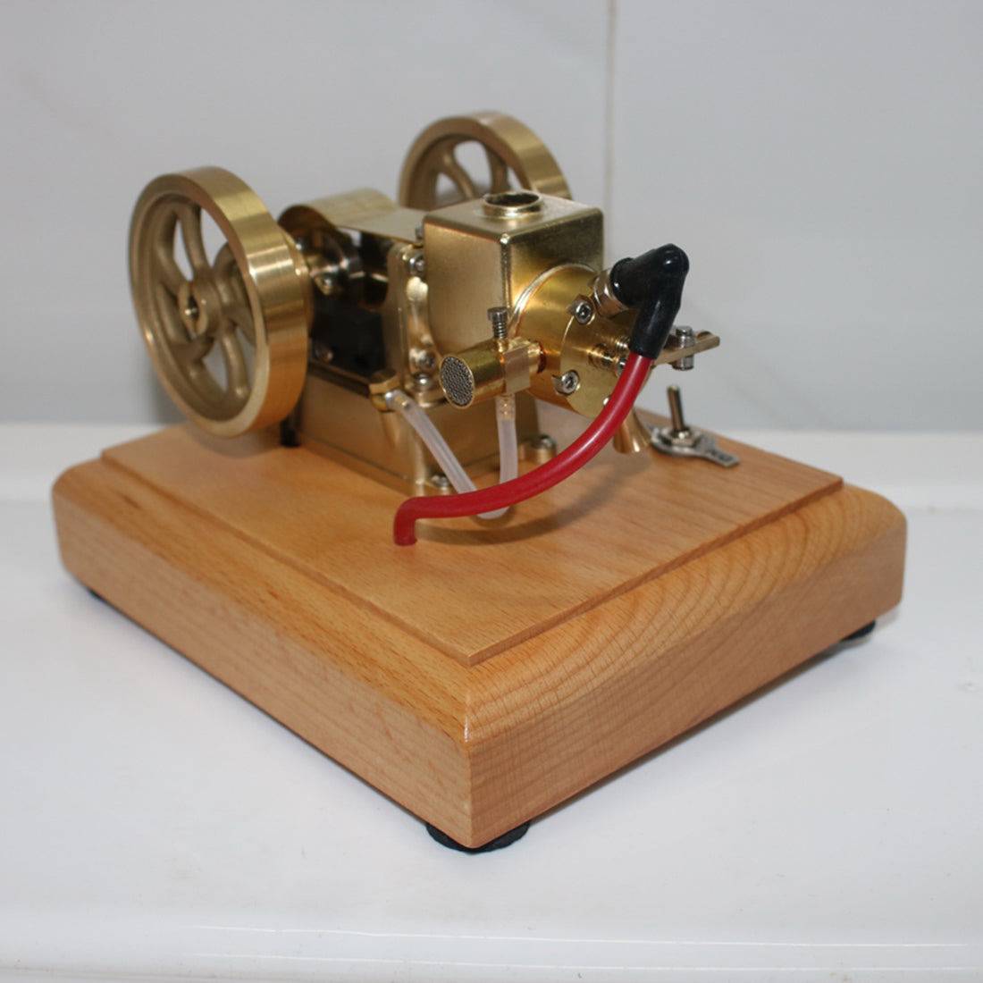 M17 1.6cc Mini 4 Stroke Water Cooled Hit and Miss Gas Engine Model Gift-helloworld7