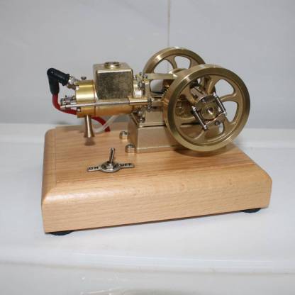 M17 1.6cc Mini 4 Stroke Water Cooled Hit and Miss Gas Engine Model Gift-helloworld7