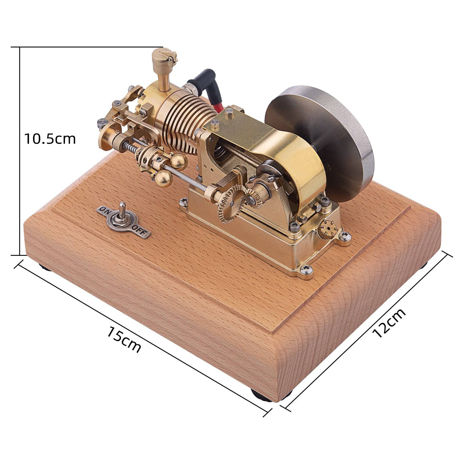 M20 1.6cc Horizontal 4 Stroke Hit and Miss Gas Engine Model Gift
