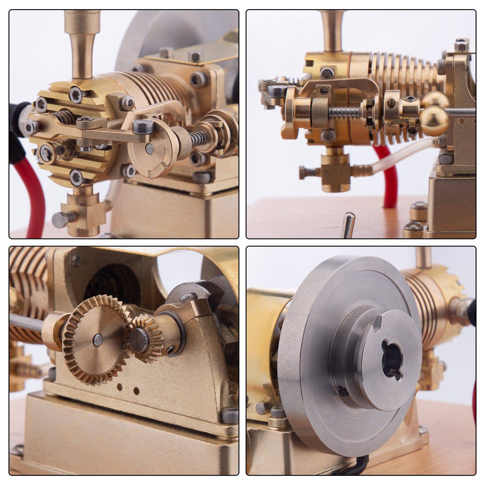 M20 1.6cc Horizontal 4 Stroke Hit and Miss Gas Engine Model Gift