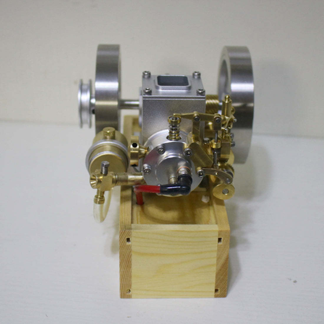 M92 Horizontal Hit and Miss Gas Engine Model Water Cooled 6cc 4 Stroke Internal Combustion Engine