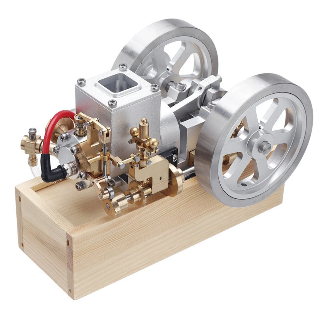 M92 Horizontal Hit and Miss Gas Engine Model Water Cooled 6cc 4 Stroke Internal Combustion Engine