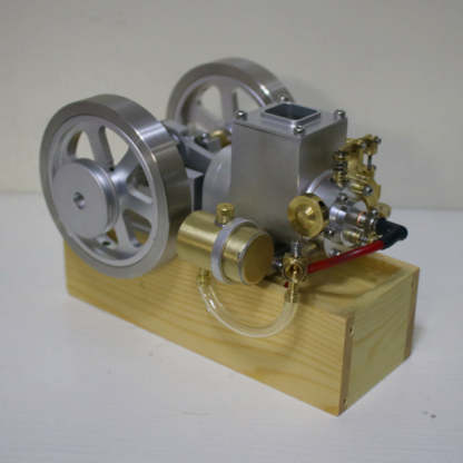 M92 Horizontal Hit and Miss Gas Engine Model Water Cooled 6cc 4 Stroke Internal Combustion Engine