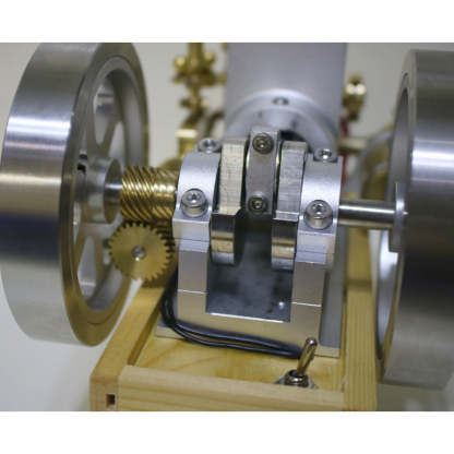 M92 Horizontal Hit and Miss Gas Engine Model Water Cooled 6cc 4 Stroke Internal Combustion Engine