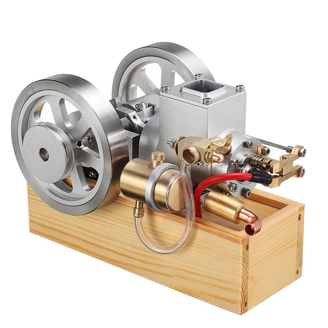 M93 Upgraded Horizontal Hit and Miss Engine Model Water Cooled 6cc Gasoline Motor with Governor-helloworld7