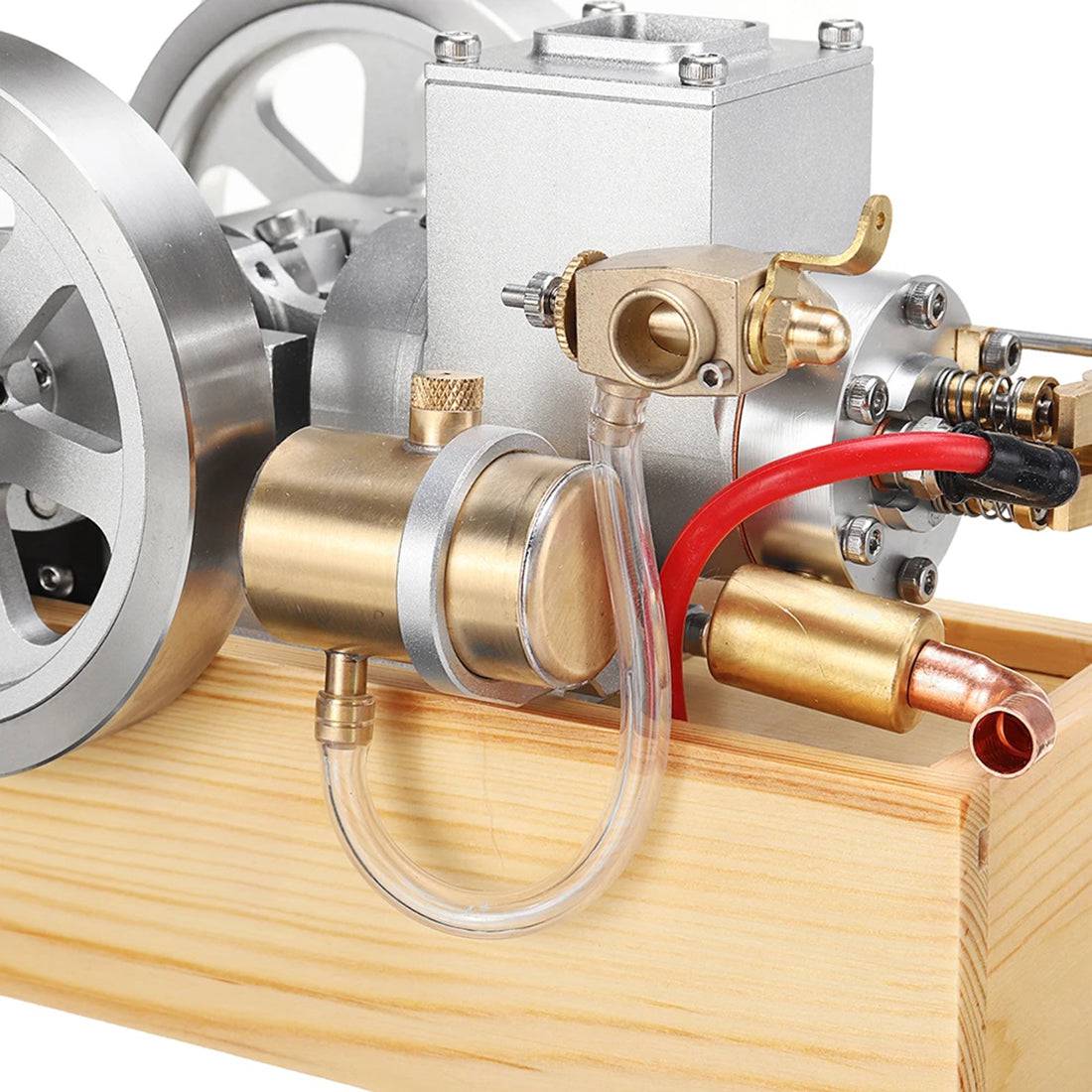 M93 Upgraded Horizontal Hit and Miss Engine Model Water Cooled 6cc Gasoline Motor with Governor-helloworld7
