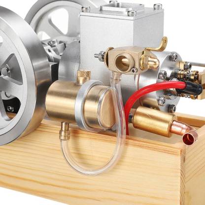 M93 Upgraded Horizontal Hit and Miss Engine Model Water Cooled 6cc Gasoline Motor with Governor-helloworld7