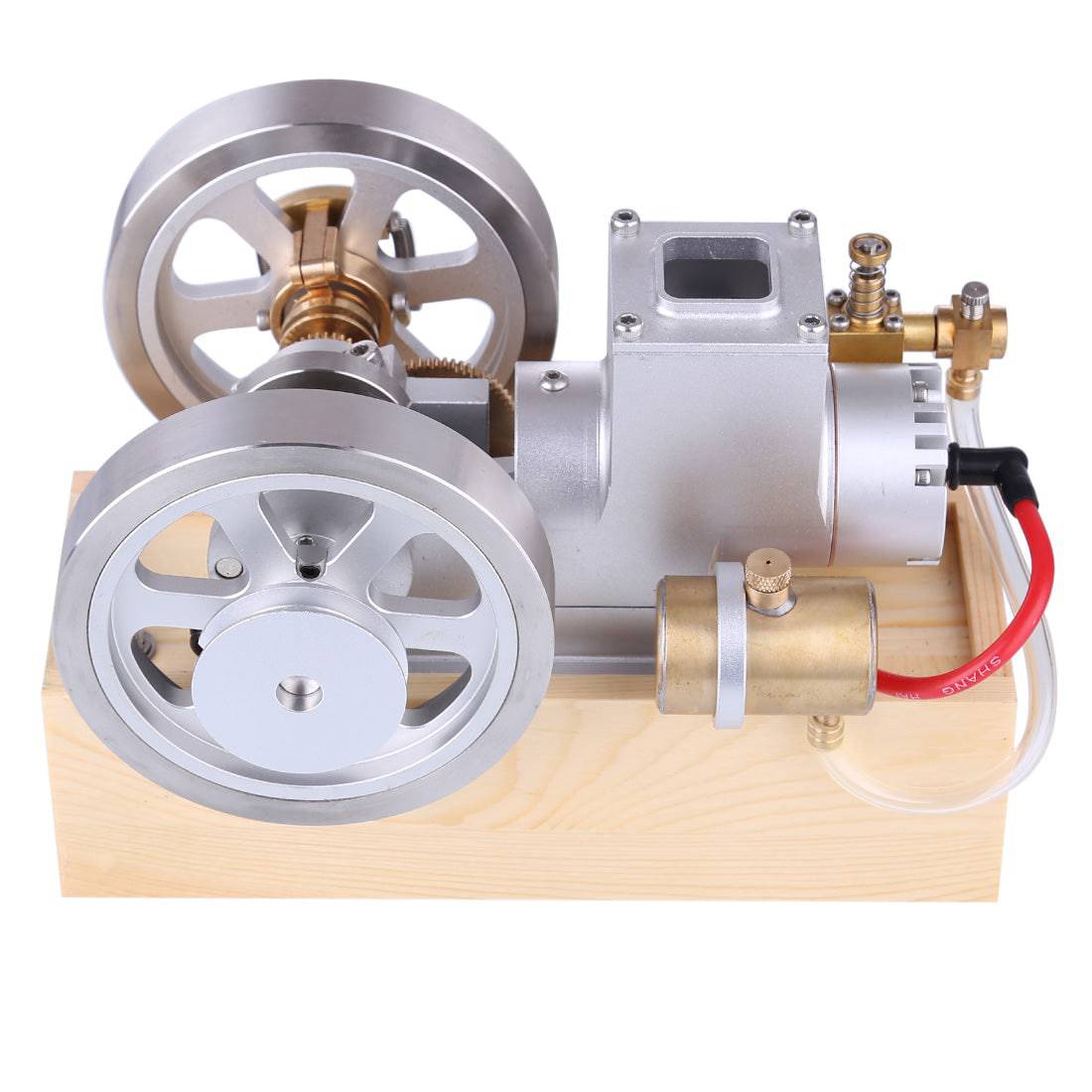 M94 Horizontal Hit and Miss Gas Engine Model Water Cooled 6cc 4 Stroke Internal Combustion Motor with Hand Starter
