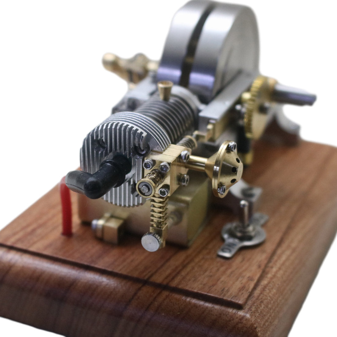 M96 Oddball Hit and Miss Gas Engine Model 4 Stroke Miniature Air Cooled Desktop Toy