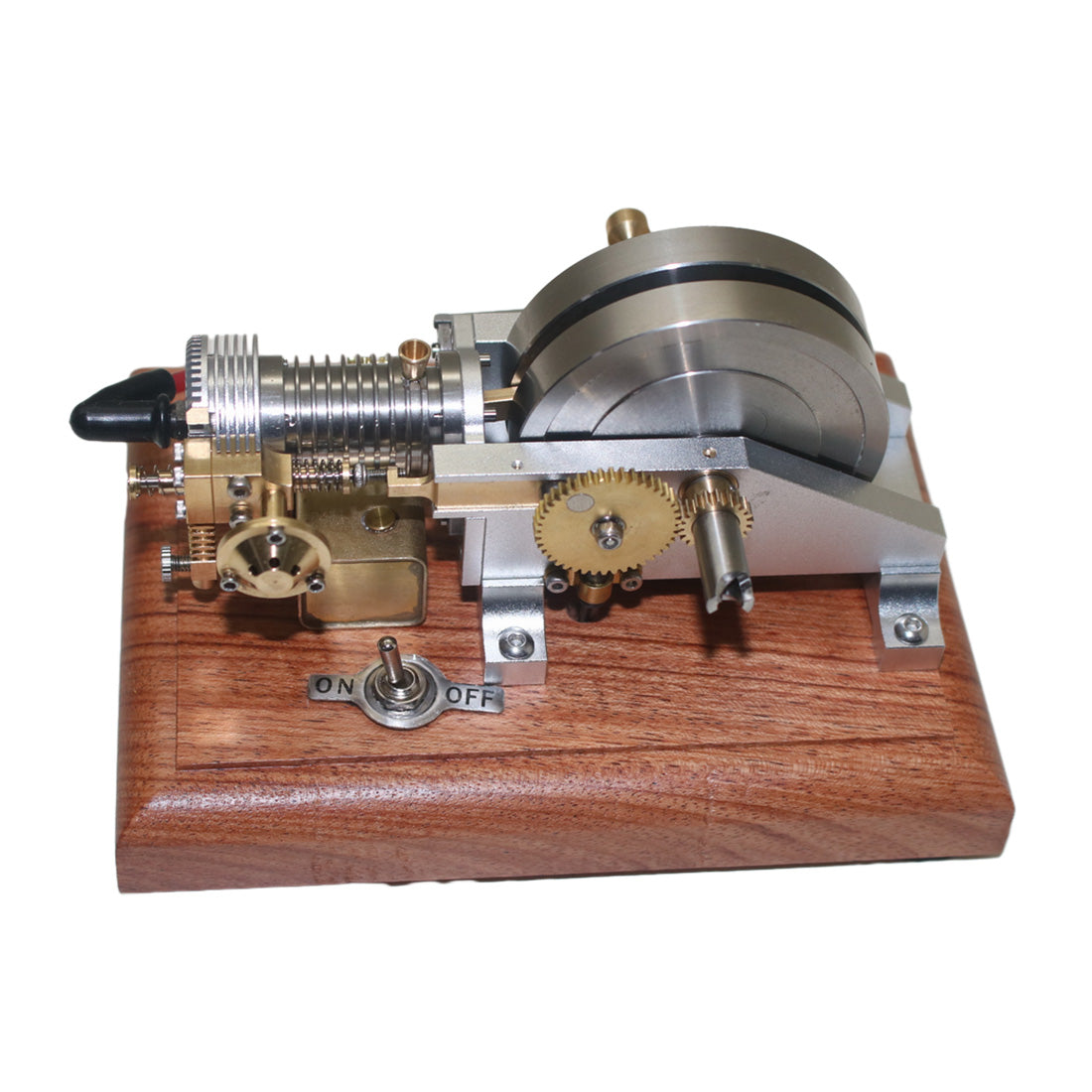 M96 Oddball Hit and Miss Gas Engine Model 4 Stroke Miniature Air Cooled Desktop Toy