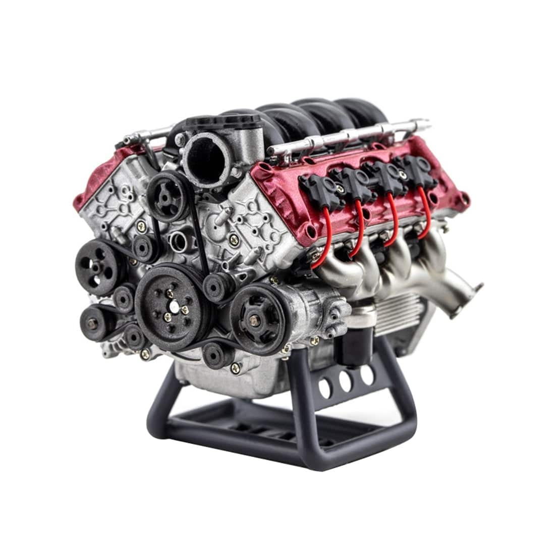 MAD RC Motorized V8 Engine Model Kit for SCX10 II Capra VS4-10 Scale Crawler-helloworld7