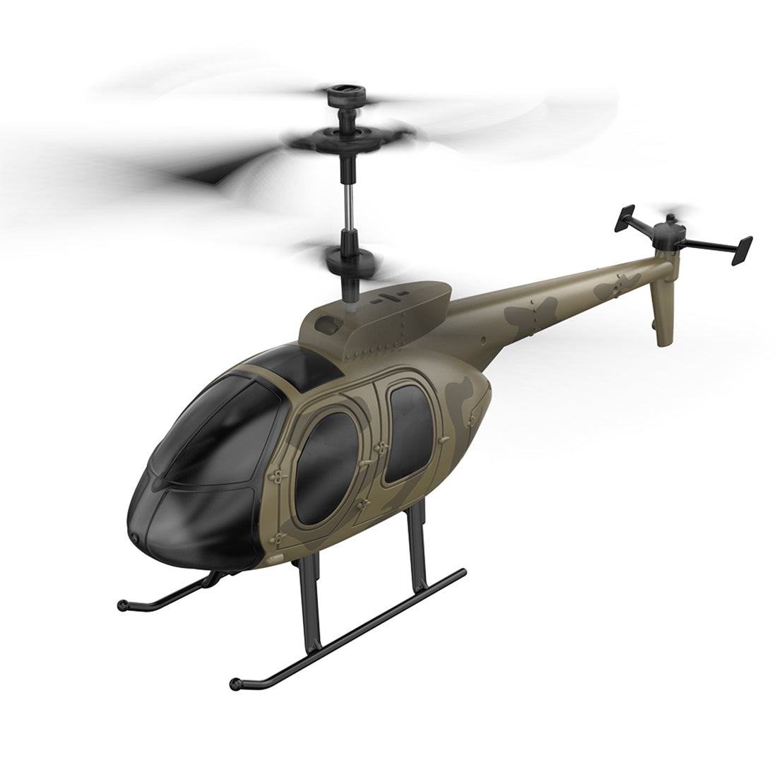 MD500 4CH 6-Axis Gyro Mini RC Helicopter with Camera & Altitude Hold RTF Green