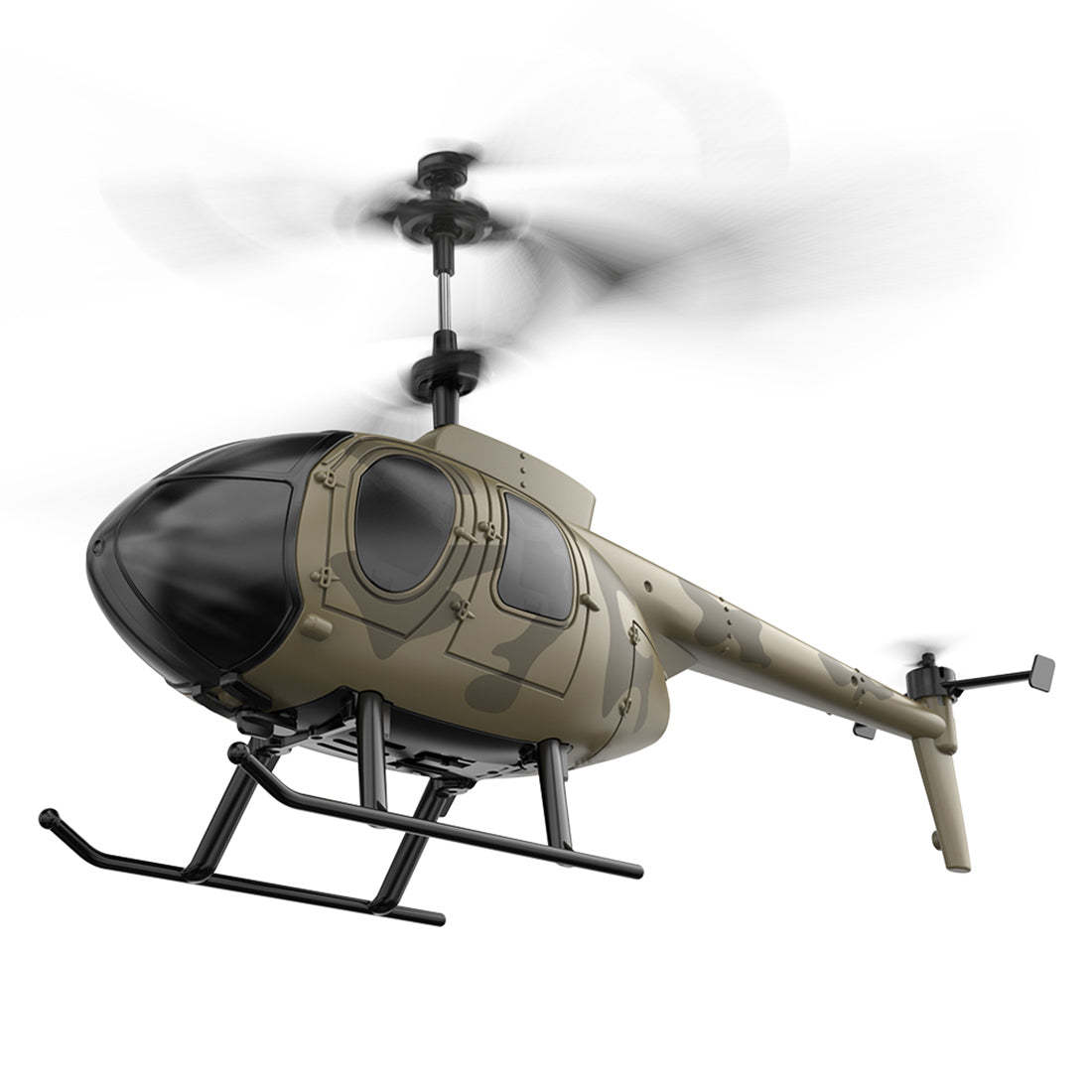 MD500 4CH 6-Axis Gyro Mini RC Helicopter with Camera & Altitude Hold RTF Green