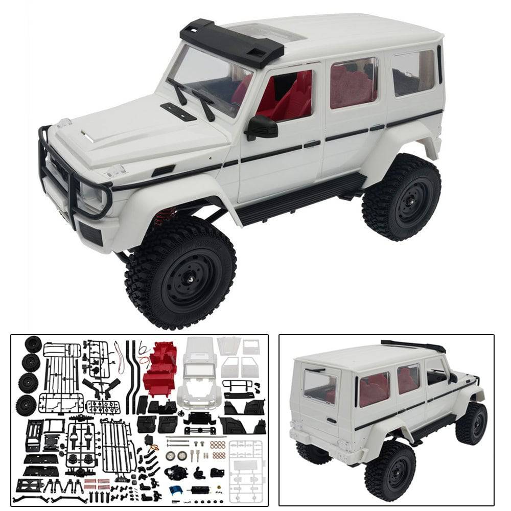 MN86K 1/12 Scale 4WD Mercedes G-Class RC Crawler Kit DIY Assembly Green
