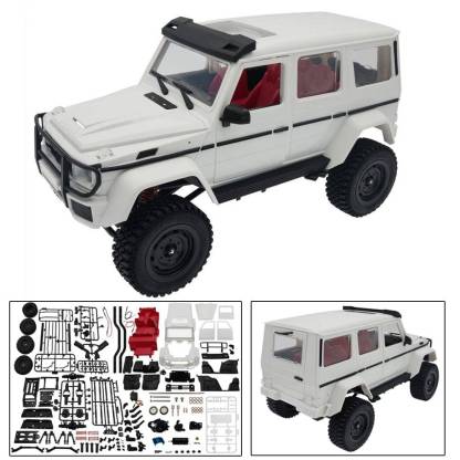 MN86K 1/12 Scale 4WD Mercedes G-Class RC Crawler Kit DIY Assembly Green