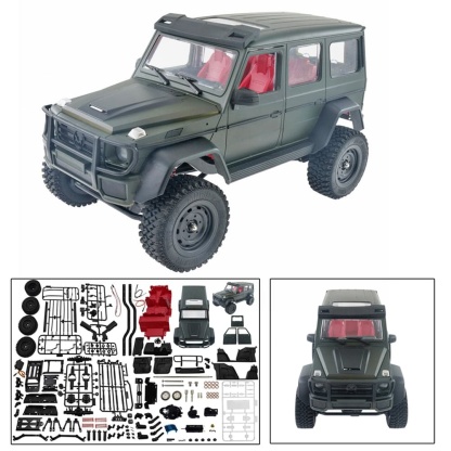 MN86K 1/12 Scale 4WD Mercedes G-Class RC Crawler Kit DIY Assembly Green