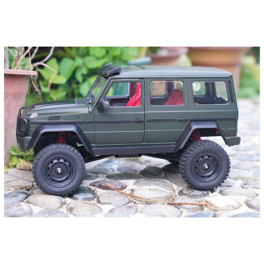 MN86K 1/12 Scale 4WD Mercedes G-Class RC Crawler Kit DIY Assembly Green