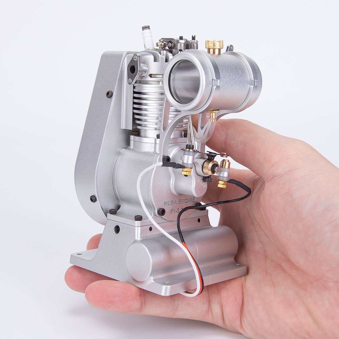 MUSA F1-2.7cc George Luhrs Tribute Vertical 4 Stroke Stationary Gas Engine Model-helloworld7