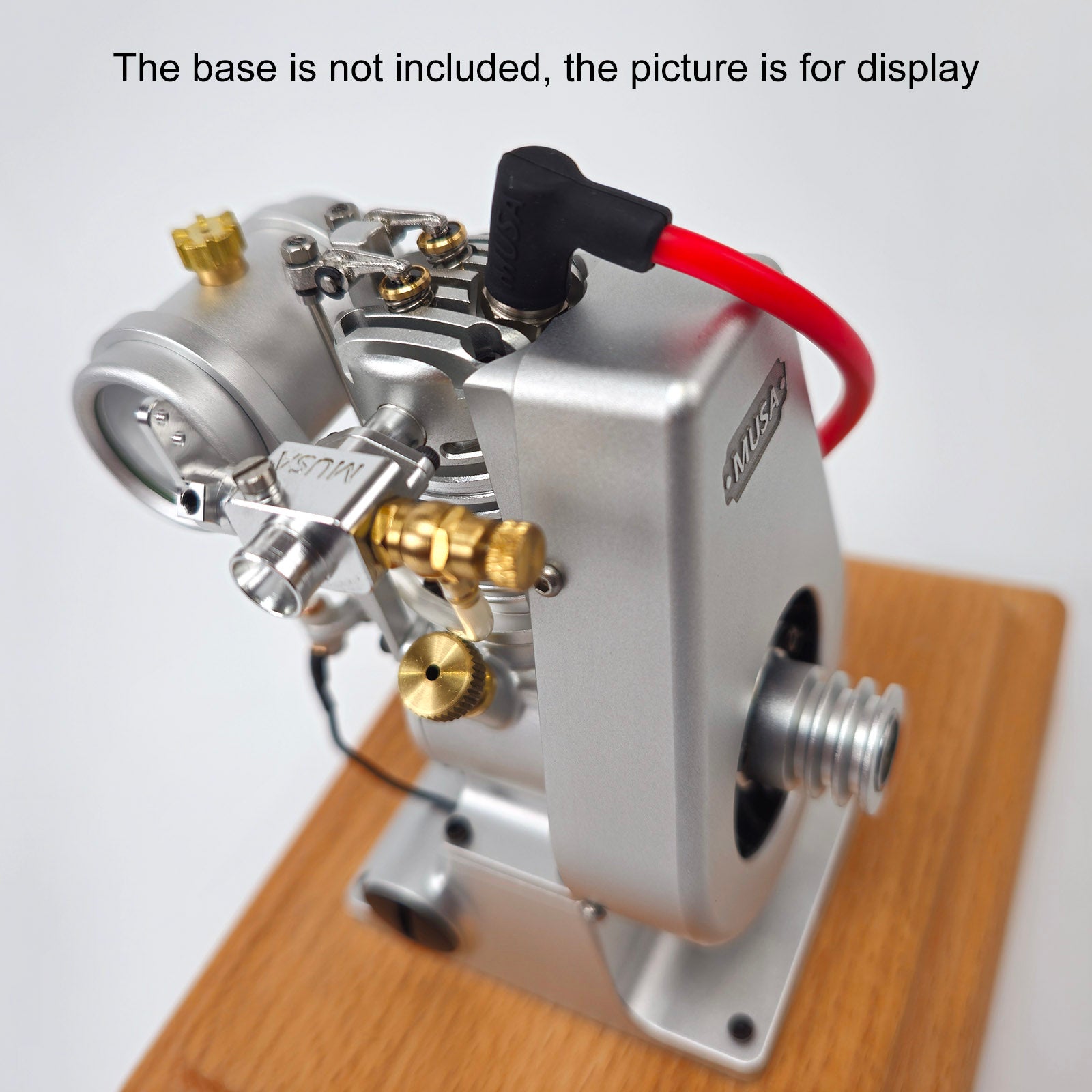 MUSA F1-2.7cc George Luhrs Tribute Vertical 4 Stroke Stationary Gas Engine Model-helloworld7