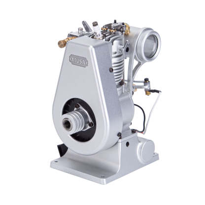 MUSA F1-2.7cc George Luhrs Tribute Vertical 4 Stroke Stationary Gas Engine Model-helloworld7