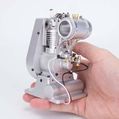 MUSA F1-2.7cc George Luhrs Tribute Vertical 4 Stroke Stationary Gas Engine Model-helloworld7