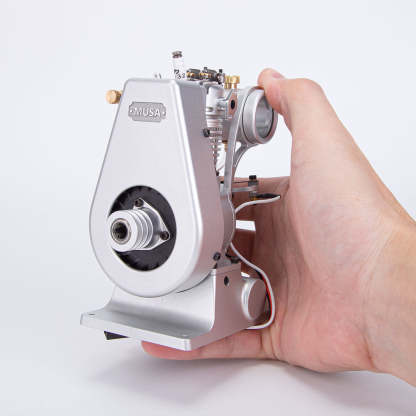 MUSA F1-2.7cc George Luhrs Tribute Vertical 4 Stroke Stationary Gas Engine Model-helloworld7