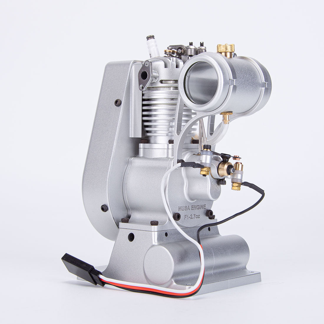 MUSA F1-2.7cc George Luhrs Tribute Vertical 4 Stroke Stationary Gas Engine Model-helloworld7