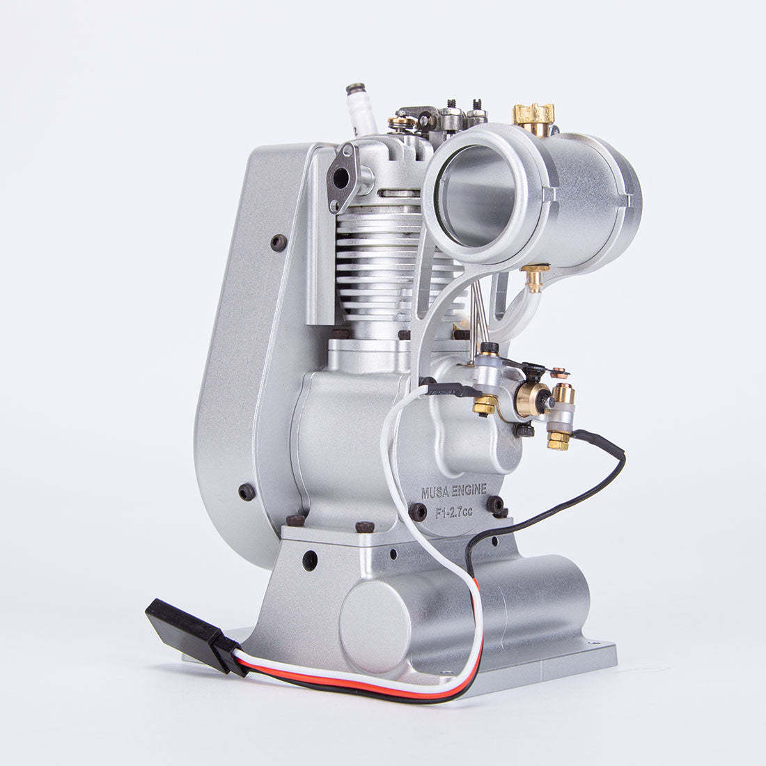 MUSA F1-2.7cc George Luhrs Tribute Vertical 4 Stroke Stationary Gas Engine Model-helloworld7