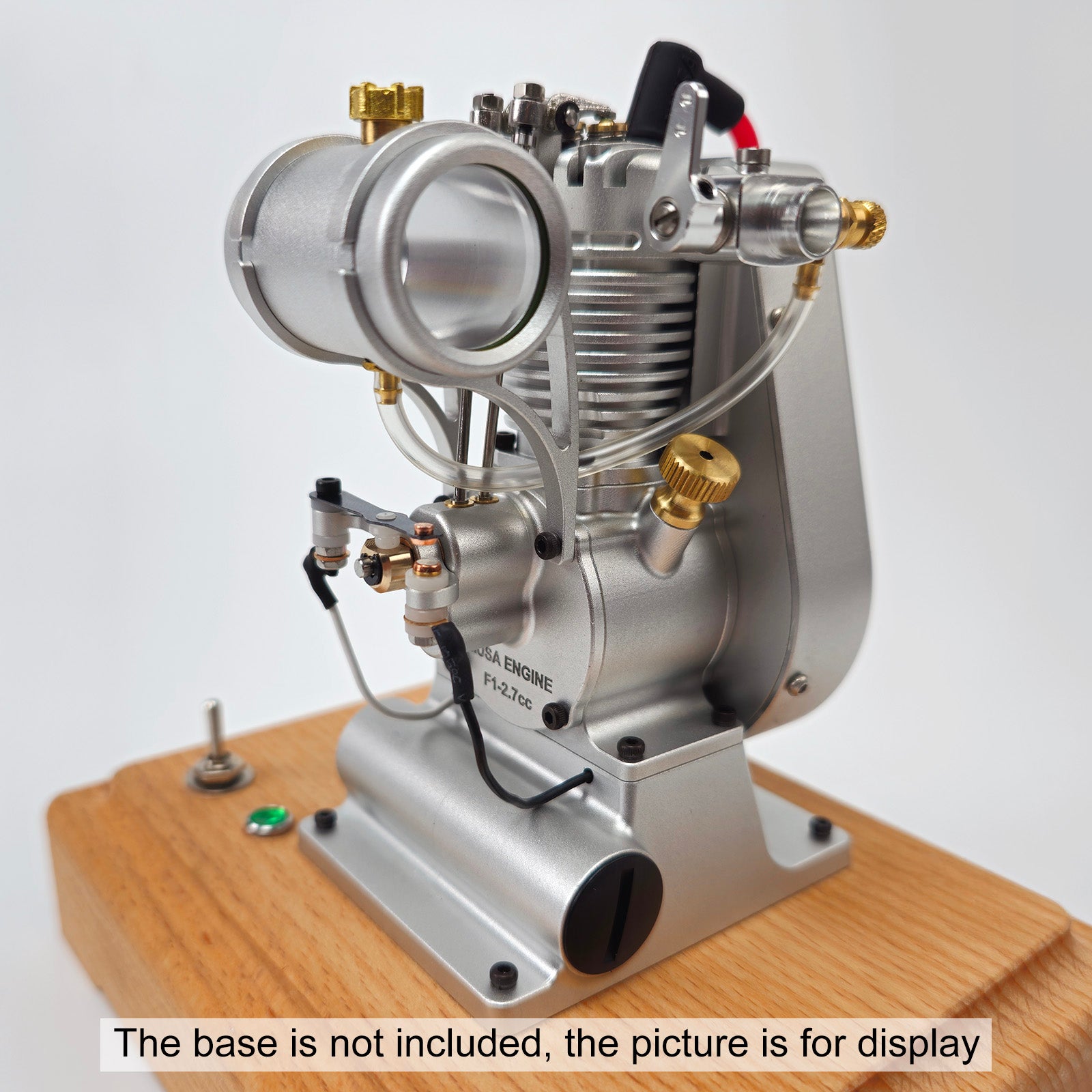 MUSA F1-2.7cc George Luhrs Tribute Vertical 4 Stroke Stationary Gas Engine Model-helloworld7